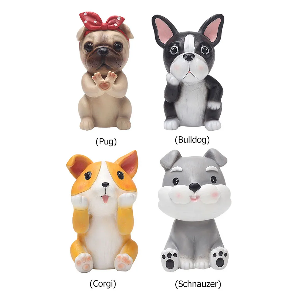 

Creative Puppy Dog Glasses Holder Stand Cute Animal Eyeglass Retainers Sunglasses Display Rack Resin Storage Shelf Decoration