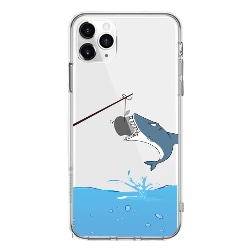 15 Забавный мультяшный чехол для телефона iphone X XS 11Pro Max XR милый кот Том чехол для iphone 8 7 6 6S Plus 5S SE мягкий силиконовый прозрачный чехол - Цвет: 15