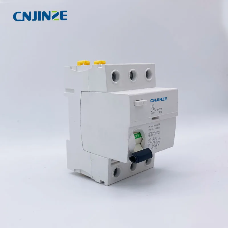 CNJINZE новый тип C65 63A 3 канальный A/переменного тока Электромагнитная Тип УЗО
