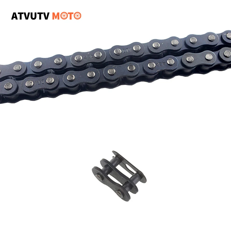 

Цепь 428 для мотоцикла 140 108 104 102 звеньевой привод звеньевой для Minimoto 150cc 125cc 110cc 140cc ATV внедорожный велосипед Скутер картинг
