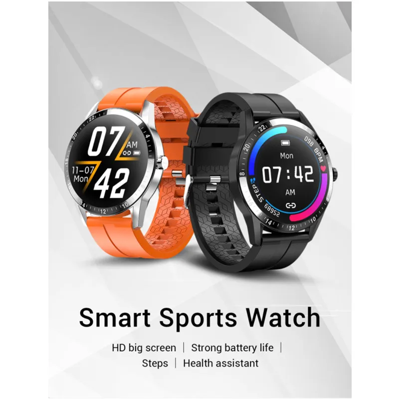 Смарт-часы G20 мужские с Bluetooth фитнес-браслетом для Android Apple Xiaomi Huawei 2021 | Электроника