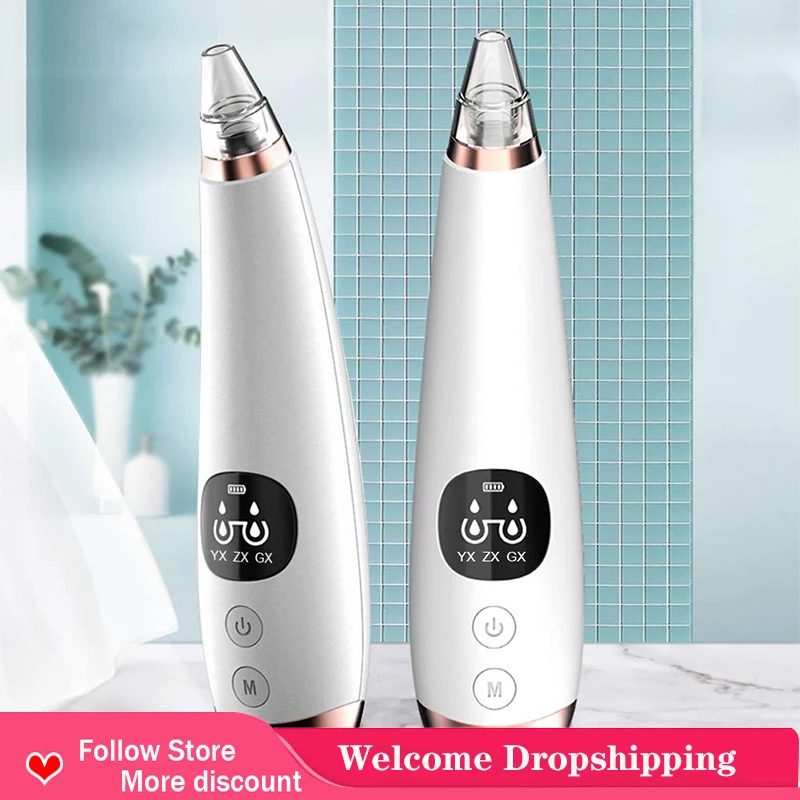 

Profwssional Skincare Blackhead Remover Nose Cleansing Facial Cleanser Blackhead Removal Machine For Women Home Salon Tool