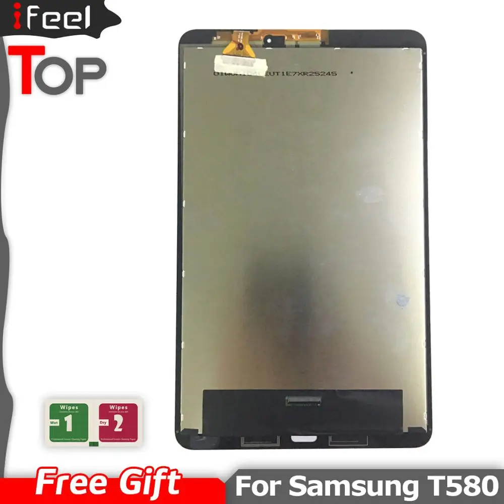 T580 ЖК дисплей для Samsung Galaxy Tab A 10 1 SM T585 дигитайзер экран Сенсорная панель сенсор в