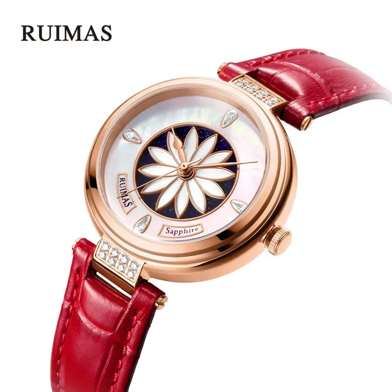 MEGIR Роскошные Лидирующий бренд женские автоматические часы модный браслет