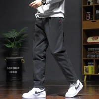 2021 new down cotton padded mens winter warm pants waterproof and windbreaker black casual joggers men thick thermal trousers