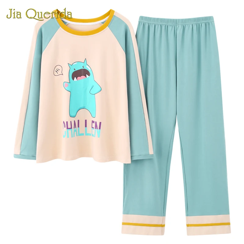 Домашняя одежда домашняя плюс размер Женский пижамный комплект пижама для