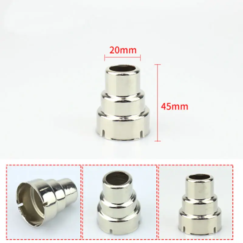 Новое металлическое круглое железное сопло 34 мм с соплом 20 для ручного пистолета