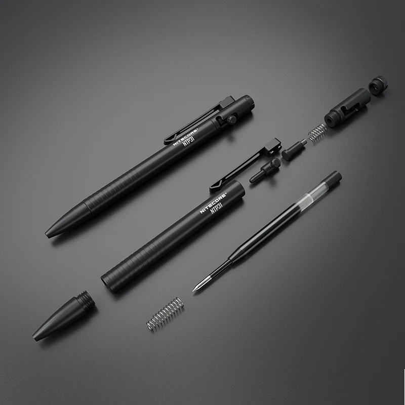 2020 Бесплатная доставка многофункциональная ручка NITECORE NTP31 с болтом тактическая