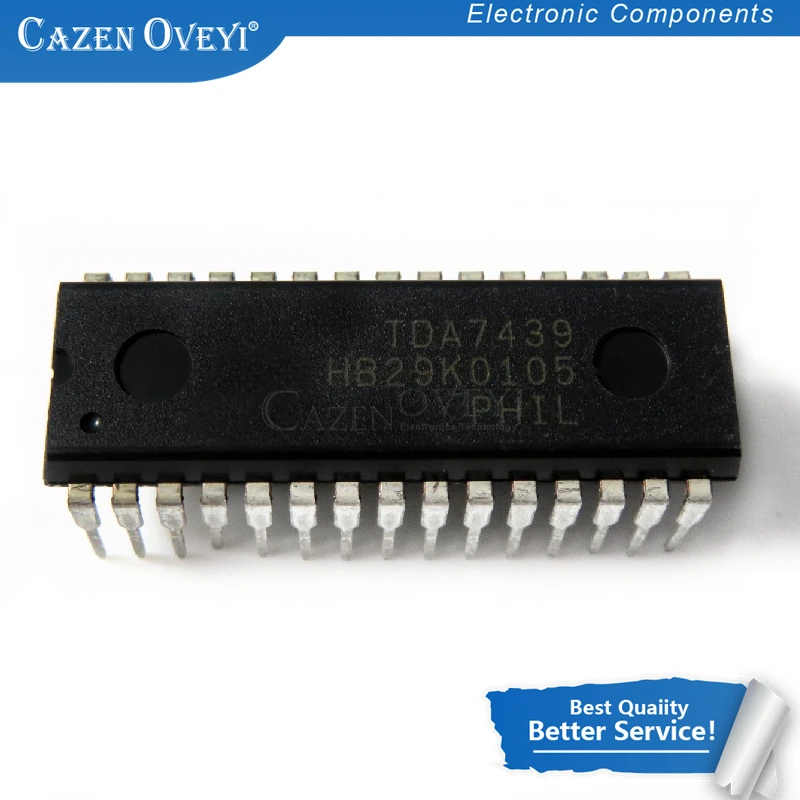 

2 шт./лот TDA7439 DIP-30 7439 DIP новая Оригинальная фотография