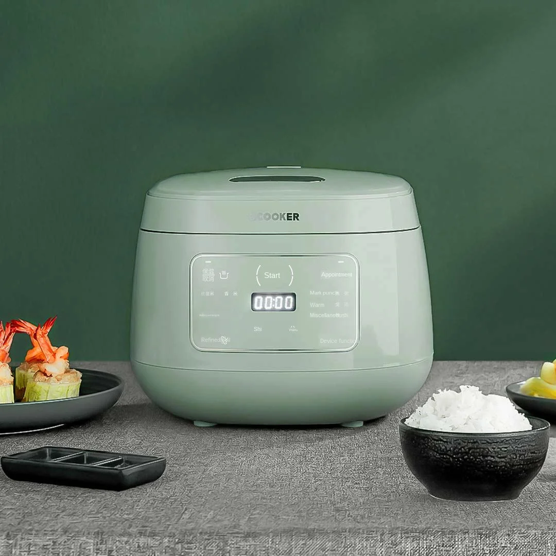 

Smart Household Multi-function Rice Cooker Mini Rice Cooker Ceramic Liner Can Be Scheduled To Cook Rice With One-click Operation