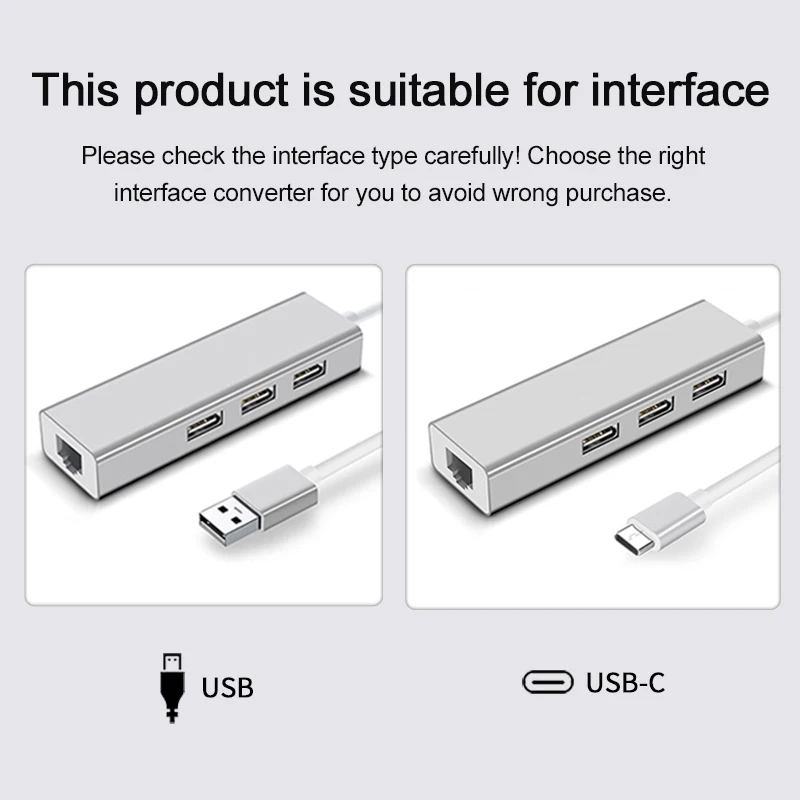 OFCCOM USB Ethernet 3 0 до 1000 Мбит/с RJ45 HUB для ноутбука Xiaomi Mi Box S/3 компьютерной приставки к