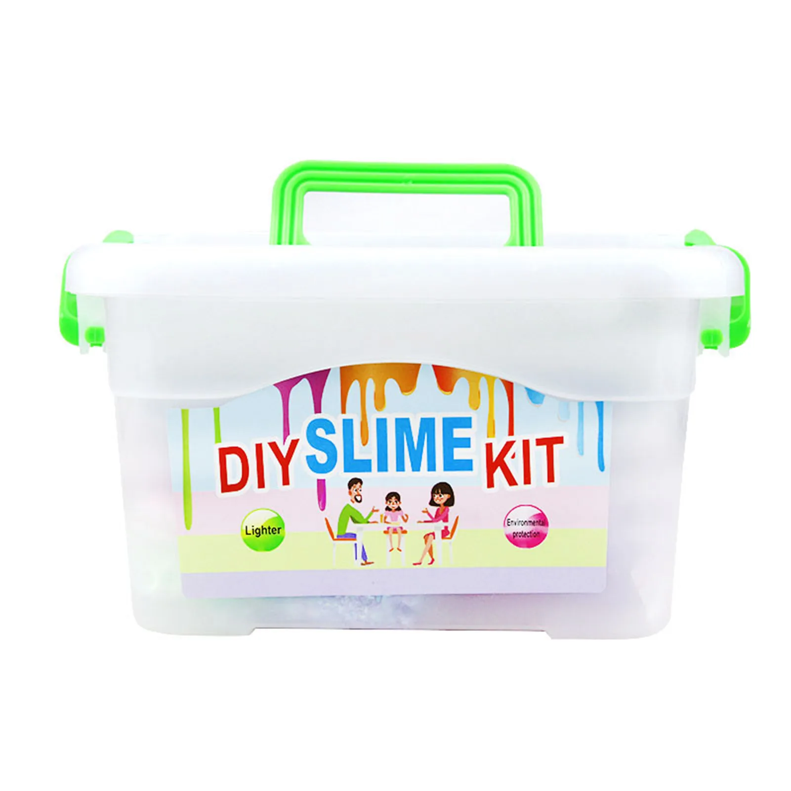 

72PCS DIY Handmade Color Slime Kit Mermaid Slime Charms Glitter Jars Supplies Kit 72PCS Complete Making Kits