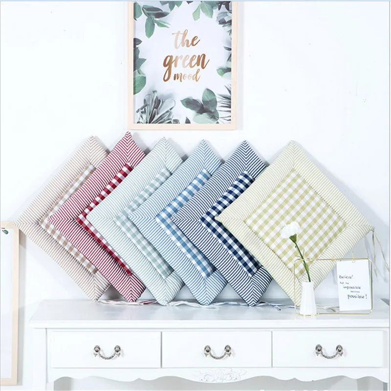 Подушка для стула толстая квадратная прокладка уличного патио заднего двора