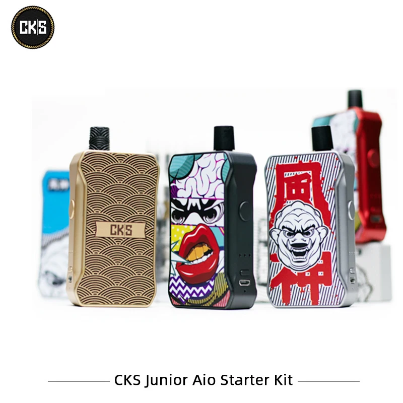 Оригинальный набор для электронных сигарет CKs Junior AIO Аккумулятор 1000 мАч 3 мл