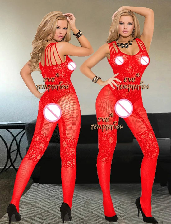 Соблазнительные костюмы сетчатые боди в сеточку чулки нижнее белье комбинация