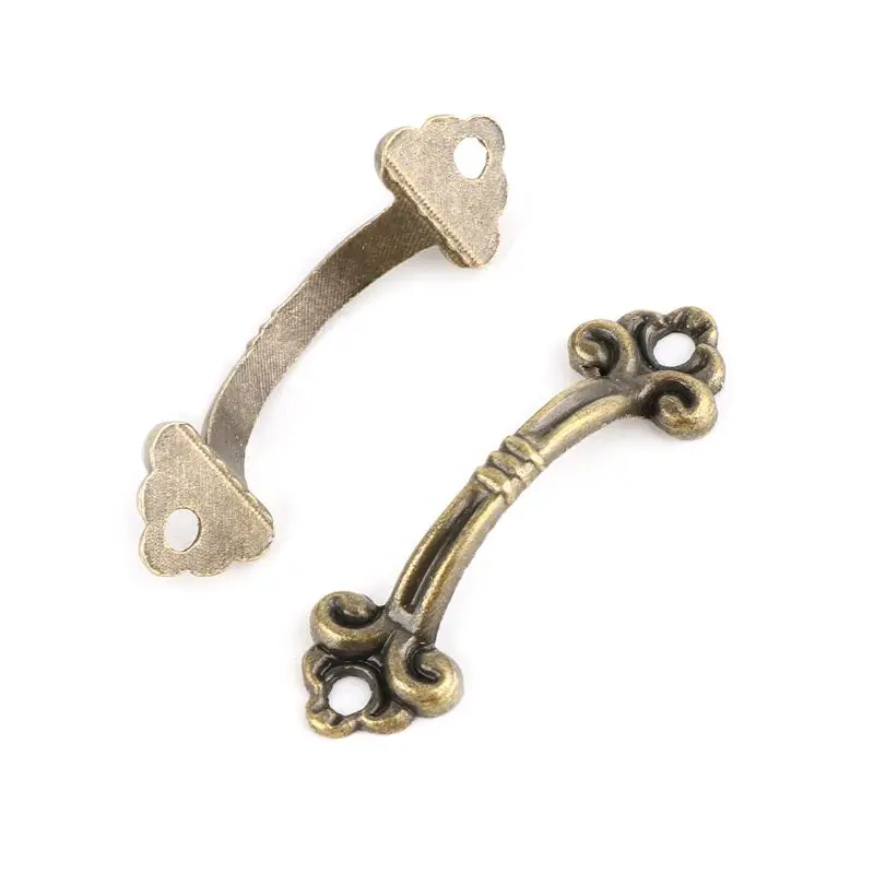 

Zinc Alloy Antique Handle Drawer Small Handle Jewelry Box Handle Gift Box Packaging Accessories Mini Handle