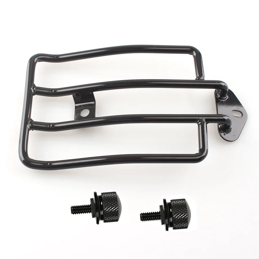 Поддержка полки багажника заднего седла мотоцикла для Harley Sportsters Iron 48 72 883 XL1200 2004-2020 2016 2017 2018 2019.