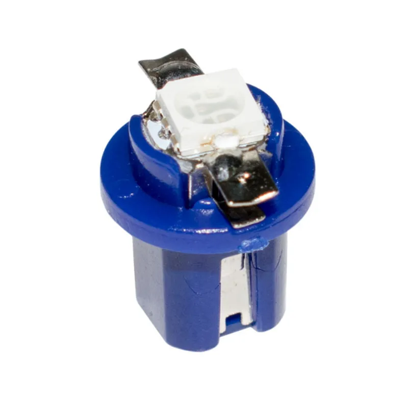 10 шт. T5 B8.5d светодиодные автомобильные лампы приборные панели низкой мощности 5050