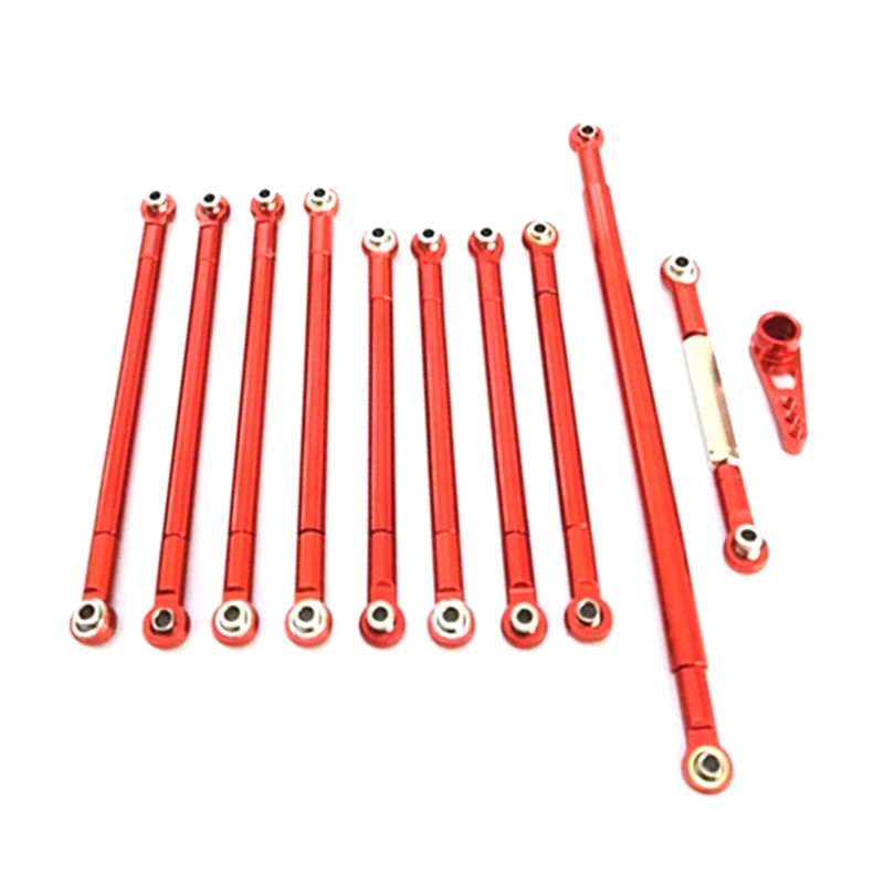 

for MN86S MN86 MN86KS MN86K MN G500 Upgrade Parts Metal Pull Rod Steering Servo Link Rod 1/12 RC Car Accessories