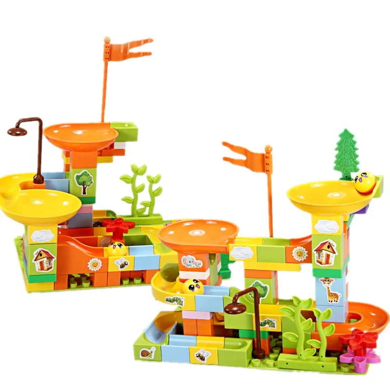 86 шт. детский конструктор гоночная трасса | Игрушки и хобби