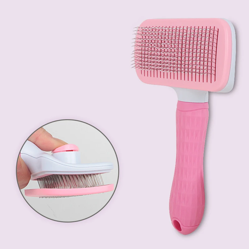 Dog Cat Comb Brush Needle Pet Hair for Puppy Small Remover Pets Beauty Grooming Tool Products remover | Дом и сад