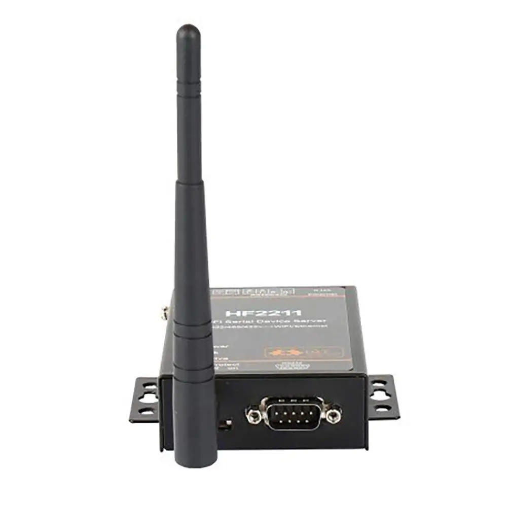WiFi сервер для устройств с последовательным интерфейсом RS232/RS485/RS422 последовательный порт к Wi-Fi, ethernet конвертер Модуль HF2211 ЕС plug Доступен