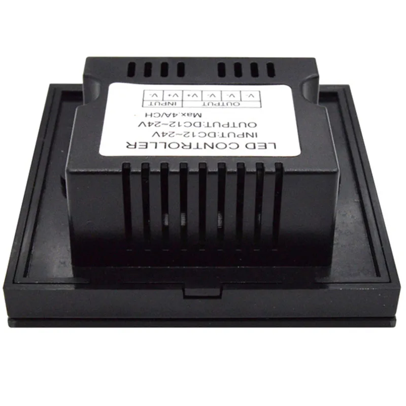 DC 12-24V LED Press Screen Controller for Single-Channel Panel Control of RGB Color-Changing Bar Lights | Безопасность и защита