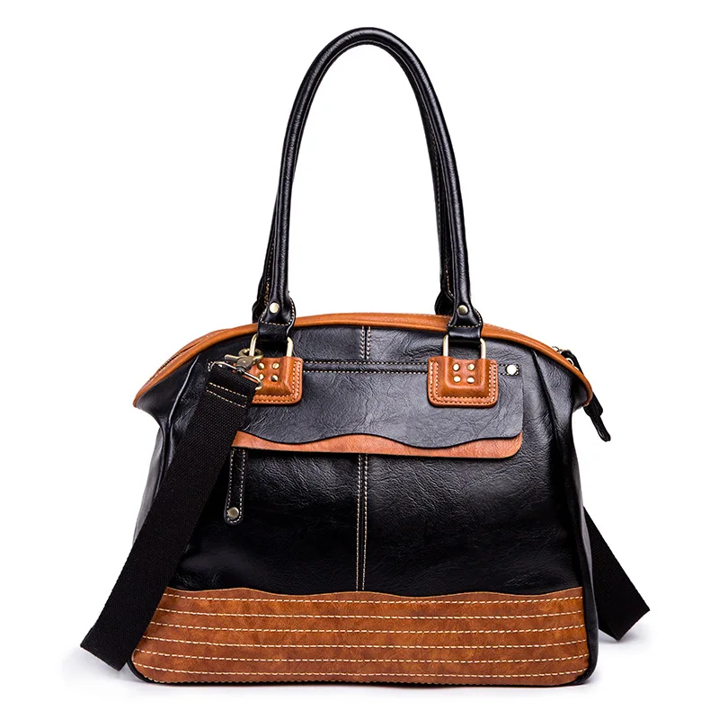 2019 популярная модная дизайнерская женская сумка блочного цвета большая красивая