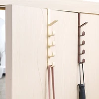plastic home storage organization hooks rails bedroom door hanger clothes hanging rack holder hooks for bags towel