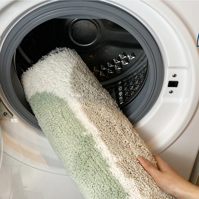 Моющийся коврик для ванной супервпитывающий нескользящий душевой туалета