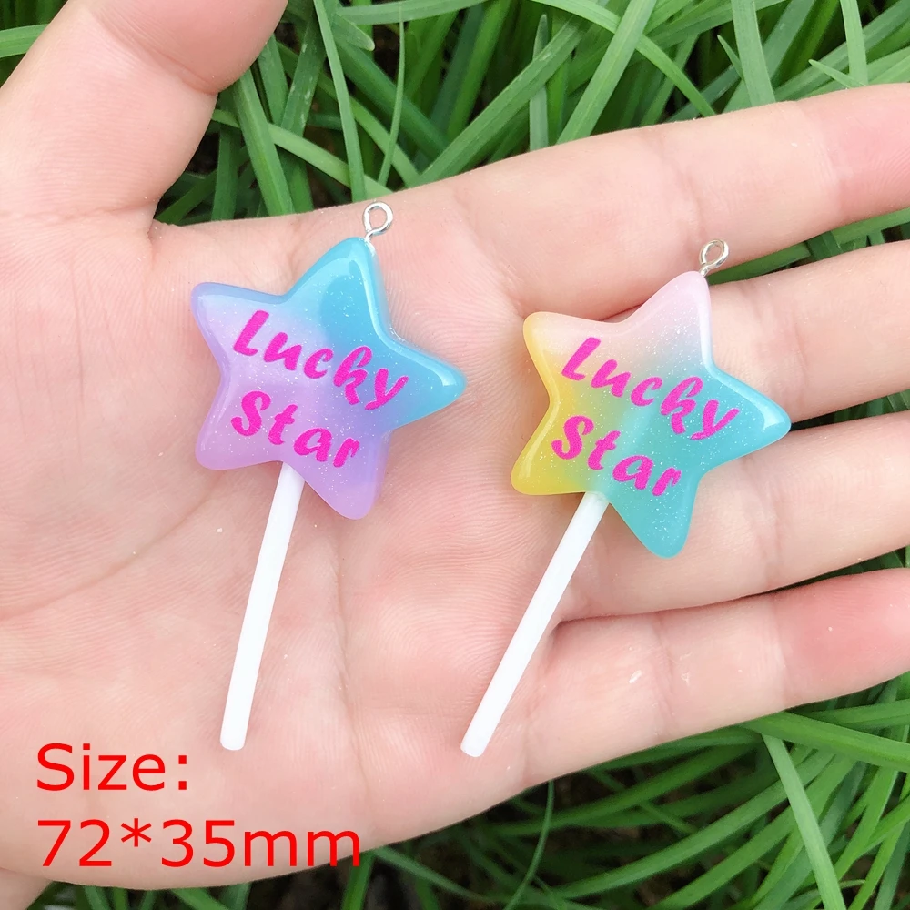 Cutie Pie сердце счастливая звезда леденец подвески для фотографий | Украшения и