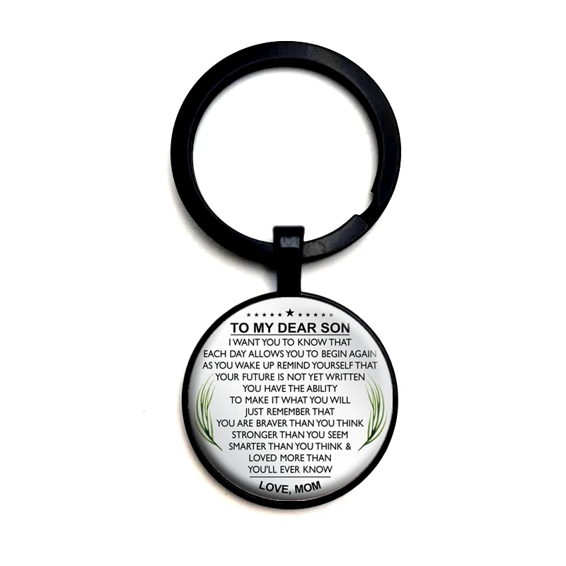 2020 модный стеклянный Брелок с подвеской время для дочери ювелирные изделия