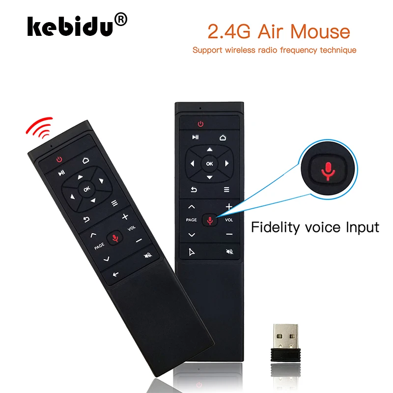 Голосовой пульт дистанционного управления MT12 2 4G Беспроводная воздушная мышь для