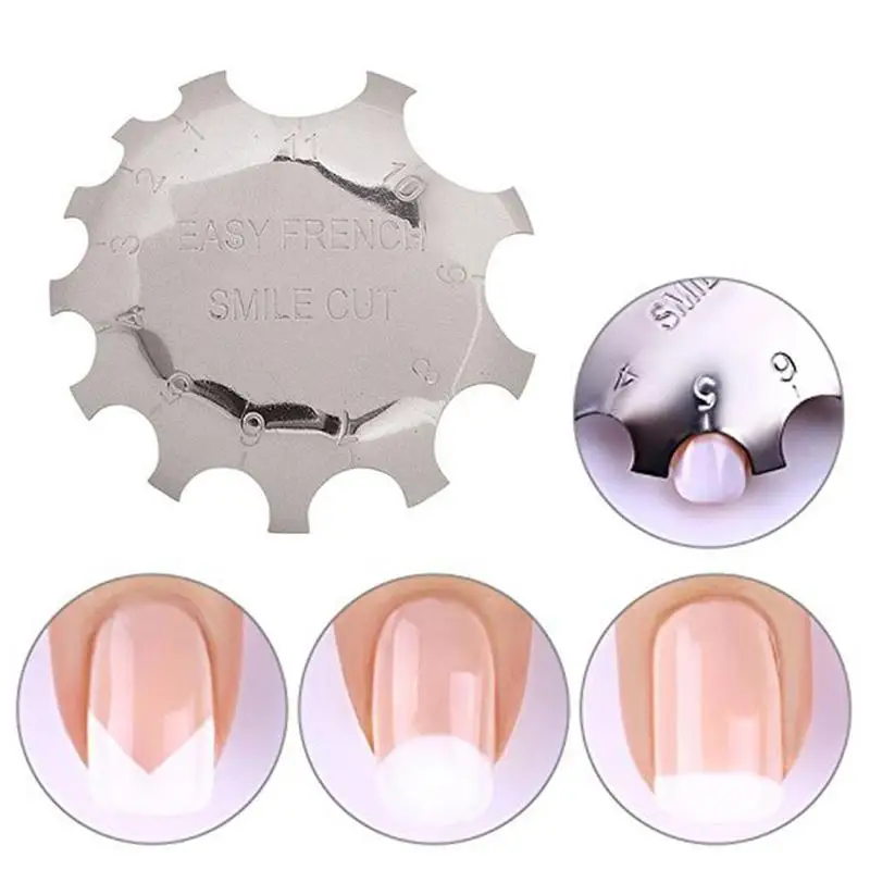 Машинка для стрижки гель ногтей легкая французская улыбка инструменты Новинка