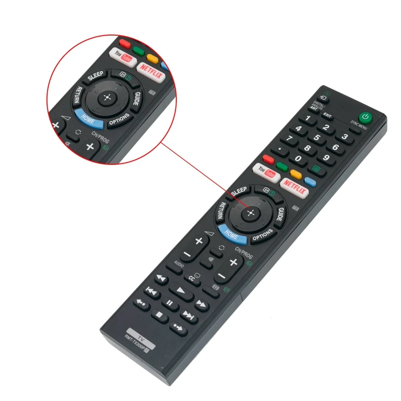 RMT-TX300P дистанционного управления для SONY TV RMT-TX300B RMT-TX300U с YouTube/NETFLIX | Электроника