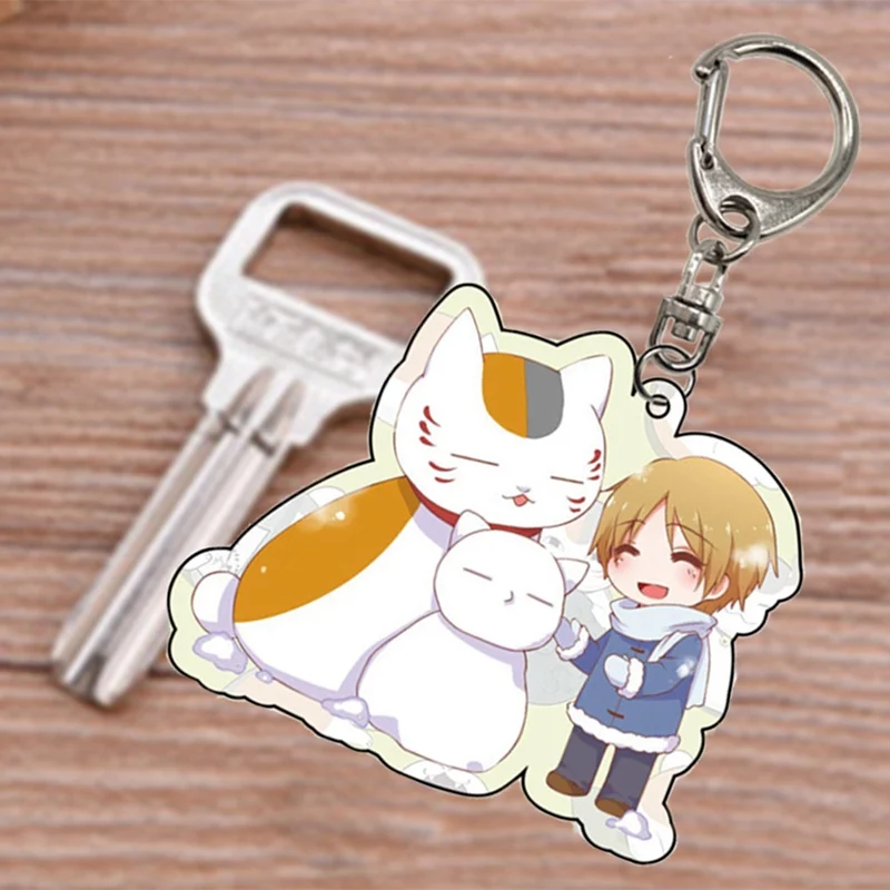 Аниме Нацумэ Yuujinchou Такаси акриловый кулон брелок подарки | Украшения и
