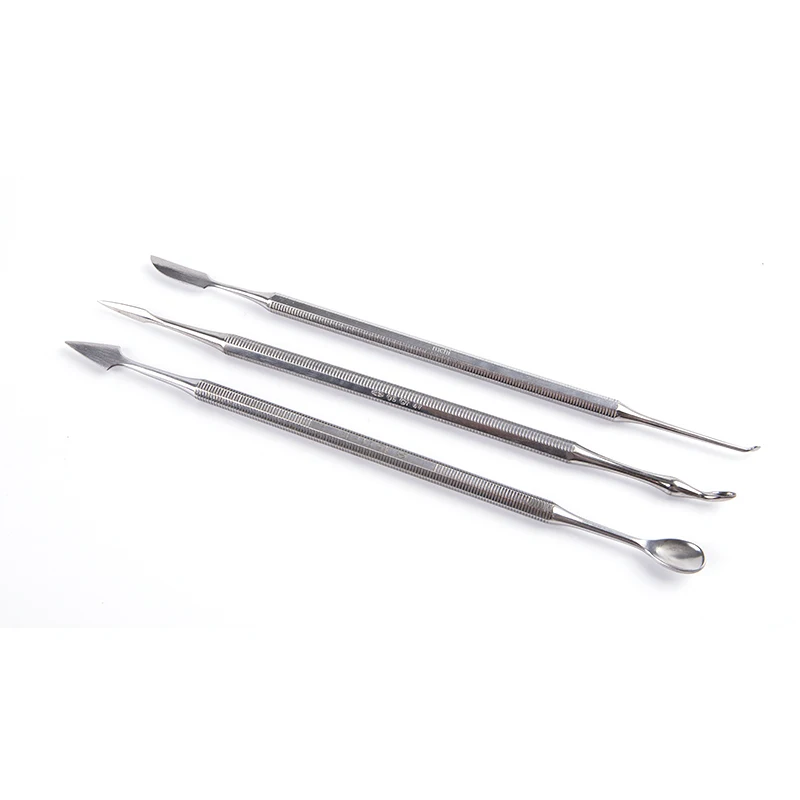 1 шт. стоматологический нож для резьбы по воску из нержавеющей стали с двойной