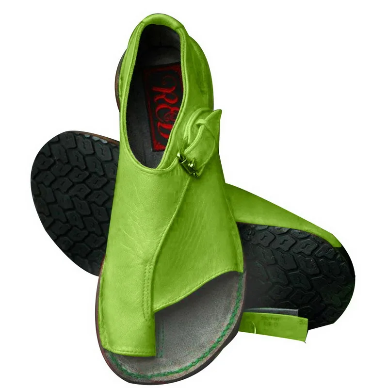 Красивая Женская обувь высокого качества Модные сандалии из мягкой натуральной