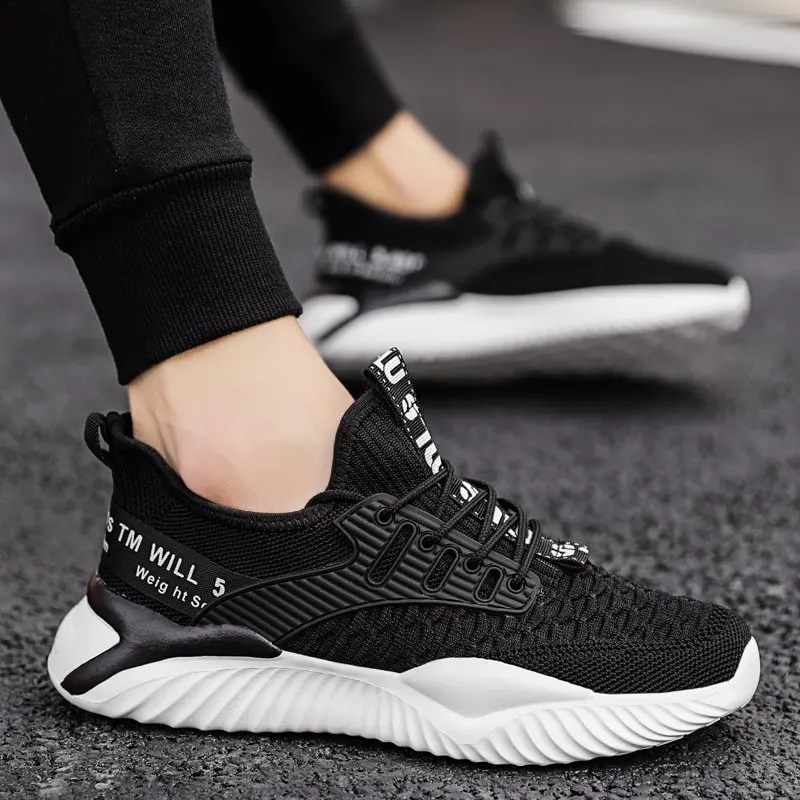 

Outdoor Mens Breathable Net Running Sneakers Non-slip Walking Jogging Sport Shoes running shoes for women unisex fashion mesh