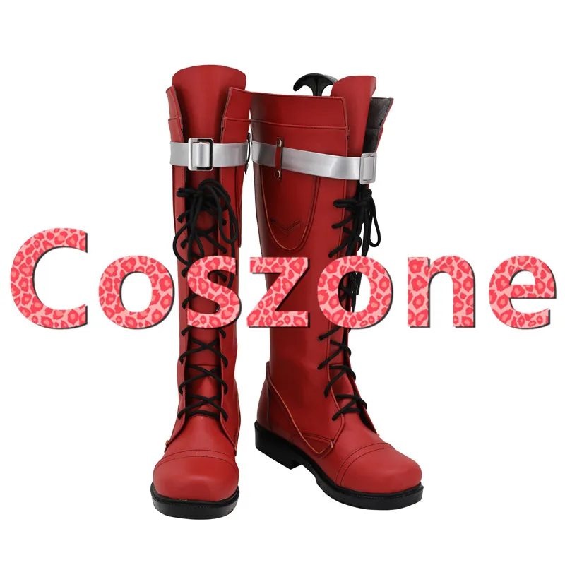 Ботинки для косплея Моя геройская Академия красные ботинки Хэллоуина карнавала