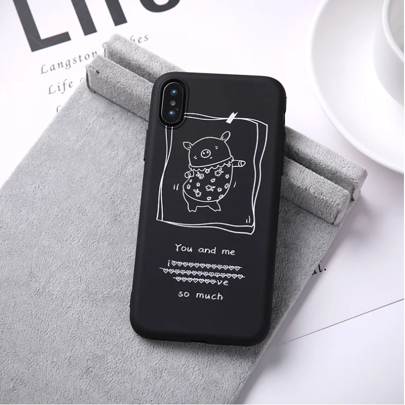 Забавный силиконовый чехол для iphone 11 Pro MAX XS XR Max 5 5S SE 6 6Plus 7 8Plus | Мобильные телефоны