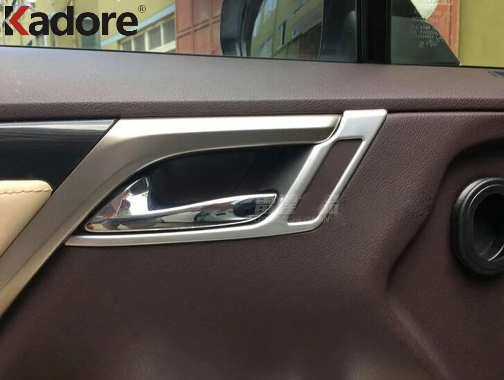 Матовая внутренняя дверная ручка из АБС пластика для Lexus RX 2016 2017 накладка вставка
