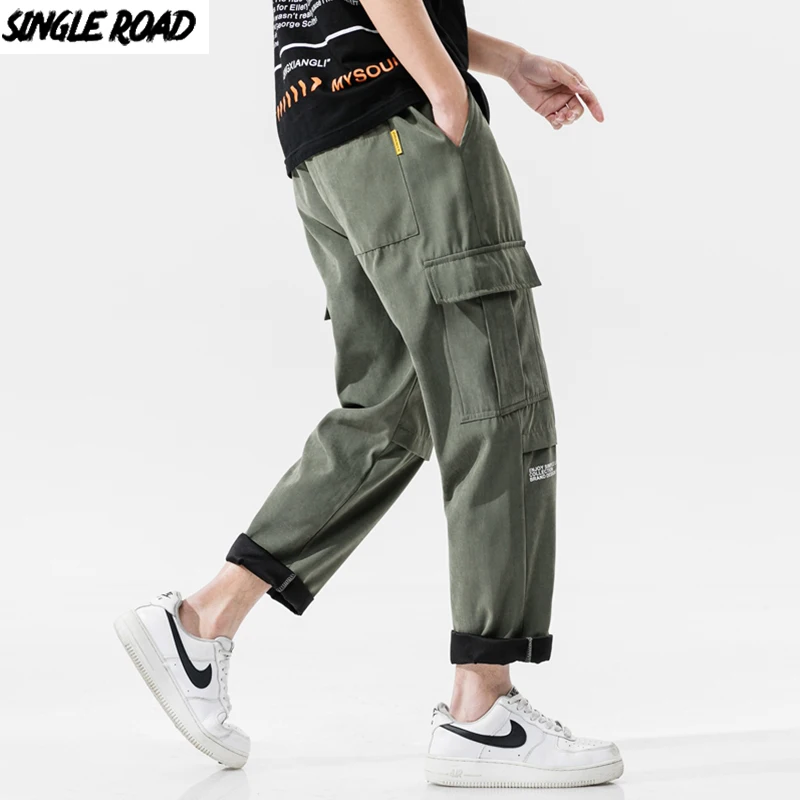 SingleRoad мужские спортивные брюки Джоггеры для мужчин 2020 Лето холодное ощущение