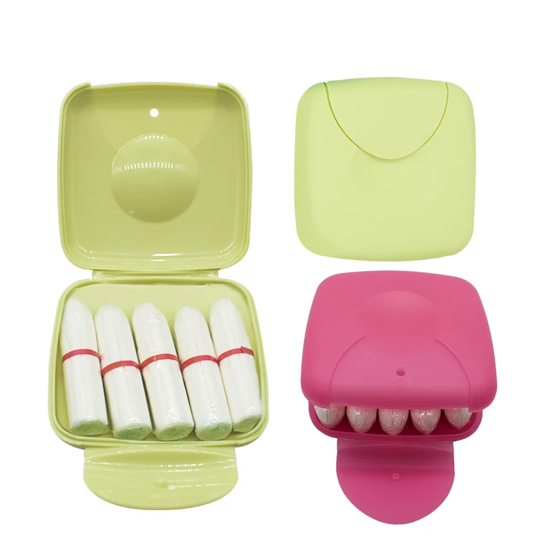 5pcs/box Swab tampons similar Menstrual Cup vagina sanitary pads Suit travel tampon with box Women pad | Красота и здоровье