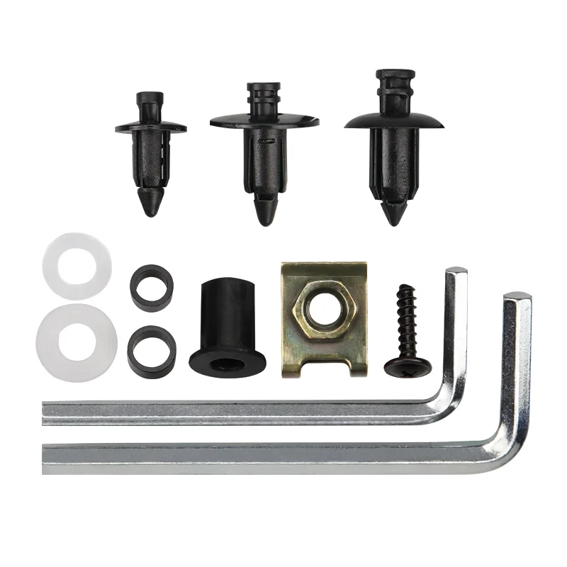 201 шт. аксессуары для мотоциклов алюминиевый комплект винтов болтов обтекателей