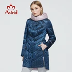 Астрид 2019 пуховик женский зима куртка зимняя женская больших размеров высокого качества одежды женщина с капюшоном  ZM-5810