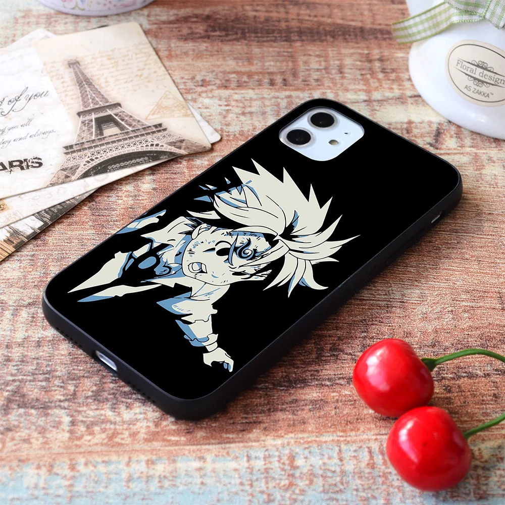 

For iPhone Captain Meliodas soft TPU border Apple iPhone Case