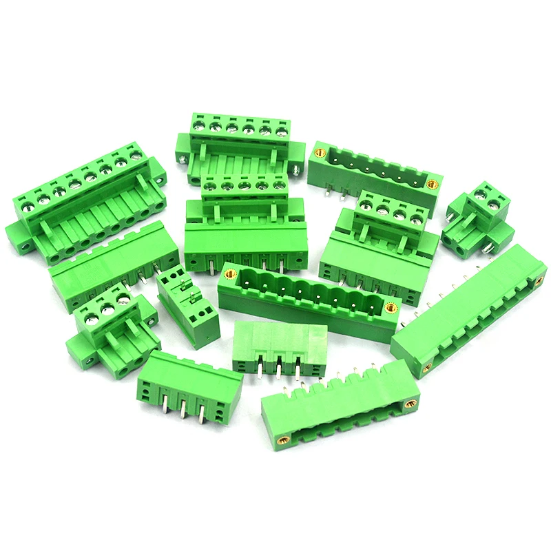 Клеммная колодка настенная Клемма с подключаемой клеммой 2 винта EDGKM