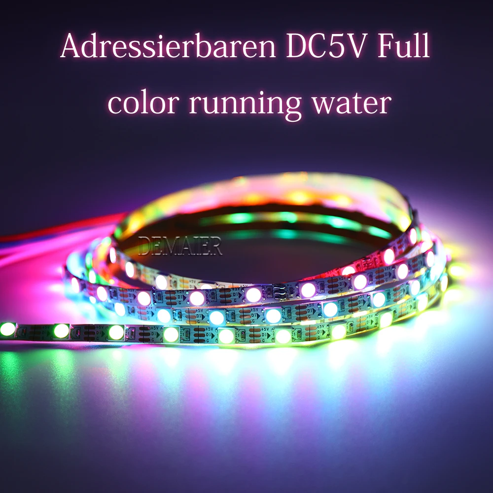 Пиксельсветодиодный Светодиодная лента SK6812 WS2812B MINI SMD 3535 5050 RGB 60/144 светодиодный 4