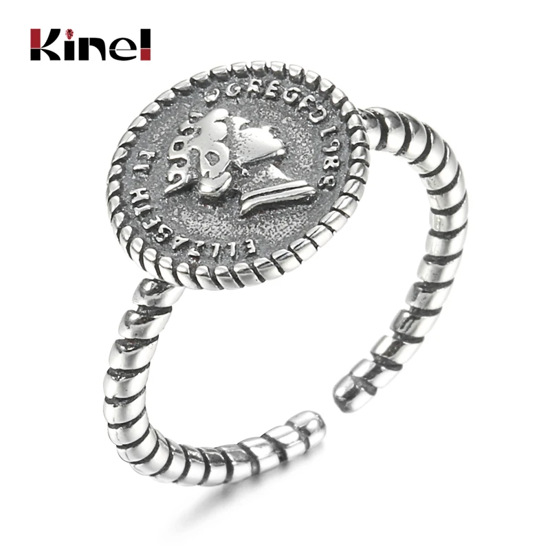 Kine горячее серебро 925 пробы принцесса Аватар штабелируемое кольцо английская